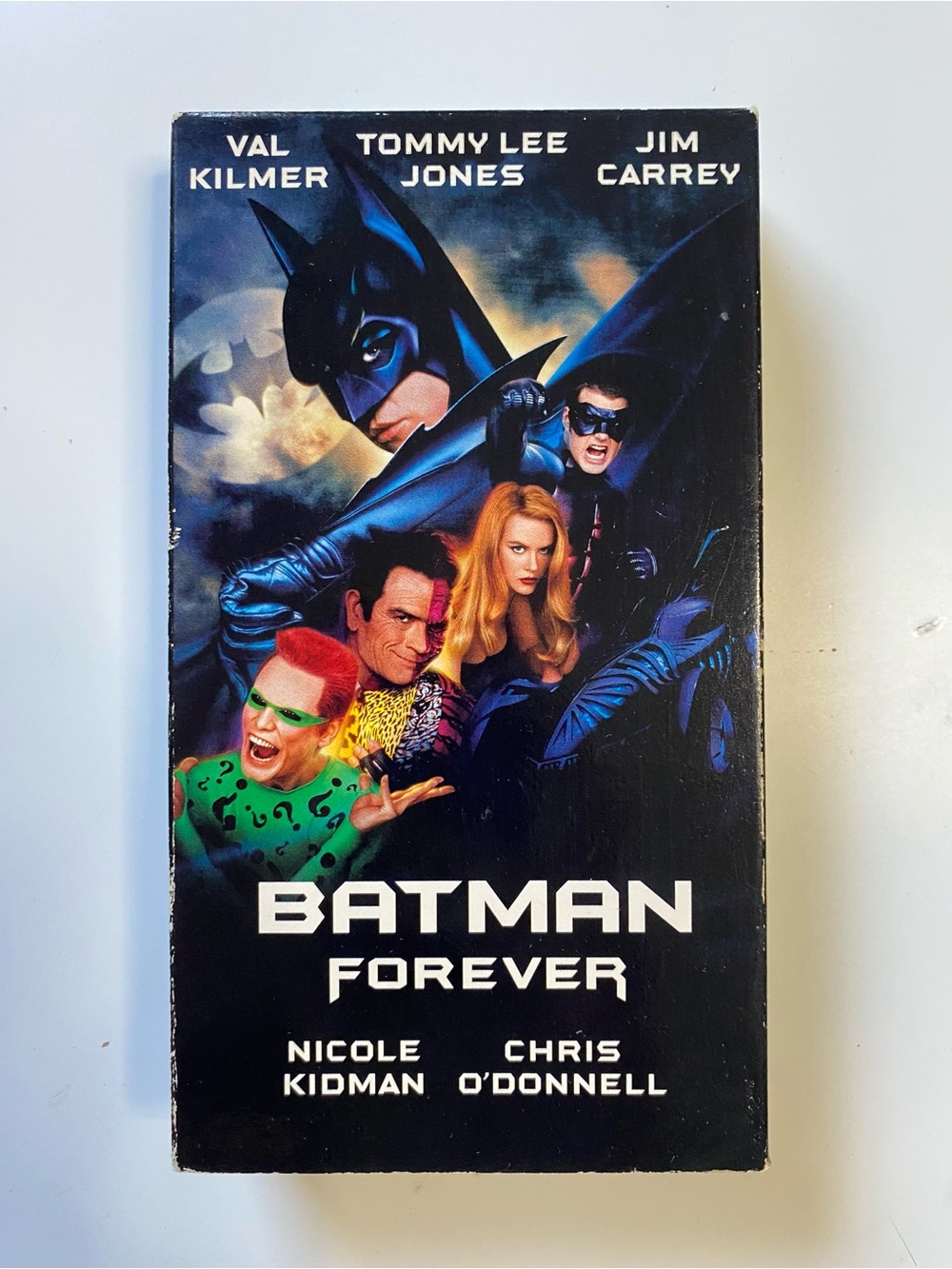 Batman Forever (VHS, 1995) Val Kilmer Jim Carrey